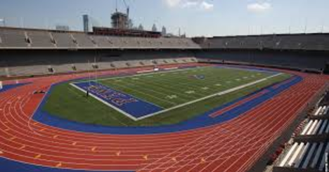 Franklin Field Stadium at the University of Pennsylvania.