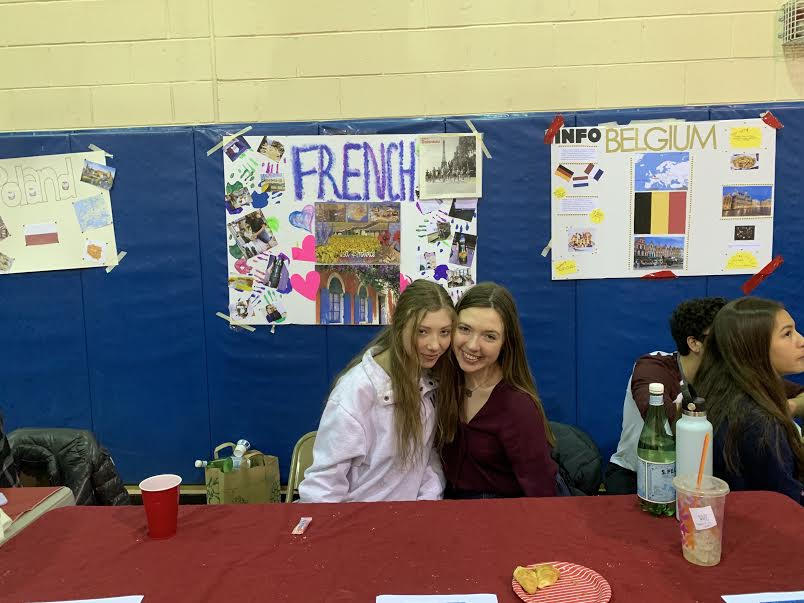 Ciara Leddy, senior, France: As president of french club with Eve Foote, I think that we thought that it was very important since we are head of French club, that we could also continue doing French Club at Diversity Day. I think it’s important that we continue to learn about French, and about other cultures through Diversity Day, and we continue our experience off of our club.