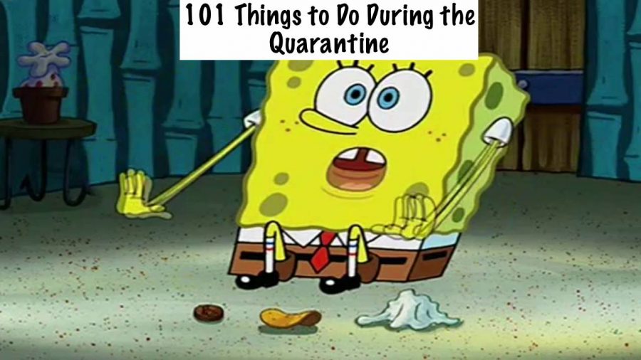 101 Things to Do When You’re Bored–Coronavirus Quarantine Edition