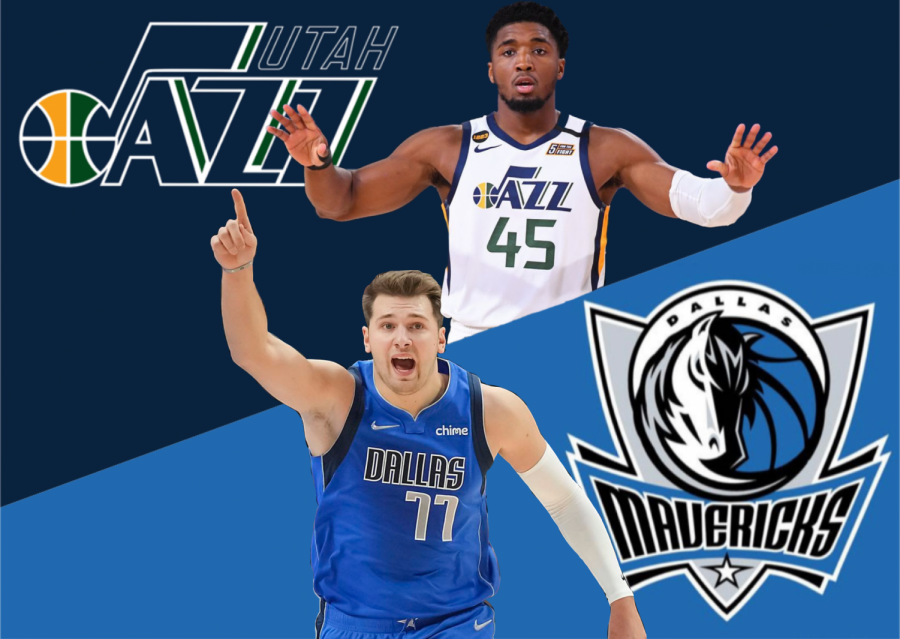 The Jazz and Mavericks game will feature two young stars: Luka Doncic and Donovan Mitchell. 