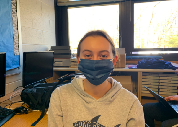 Samantha Kosmark, Senior: I am excited to finish out my Senior year without having to wear a mask after wearing it for the past few years. The learning dynamic without masks I think will be more interactive and interesting. I think it’s good that we’re going back to a sense of normalcy in our daily lives and I’m excited to finish my last year as a knight. ” 