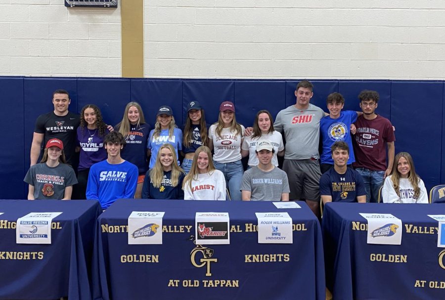 NVOTs college athletes on signing day.