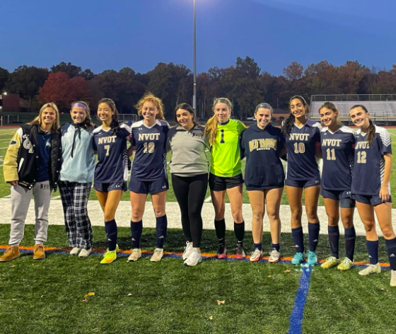 Girls soccer team brings home a win against NVD in overtime