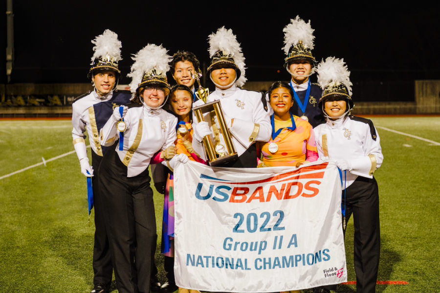Golden Knights Marching Band Goes Gold