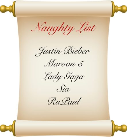 Which artists are on the naughty list this holiday season?