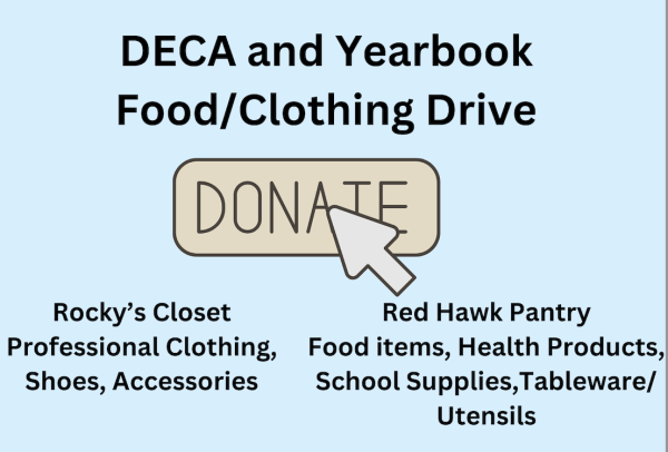 NVOT’s DECA and Yearbook Club hosts food/clothing drive