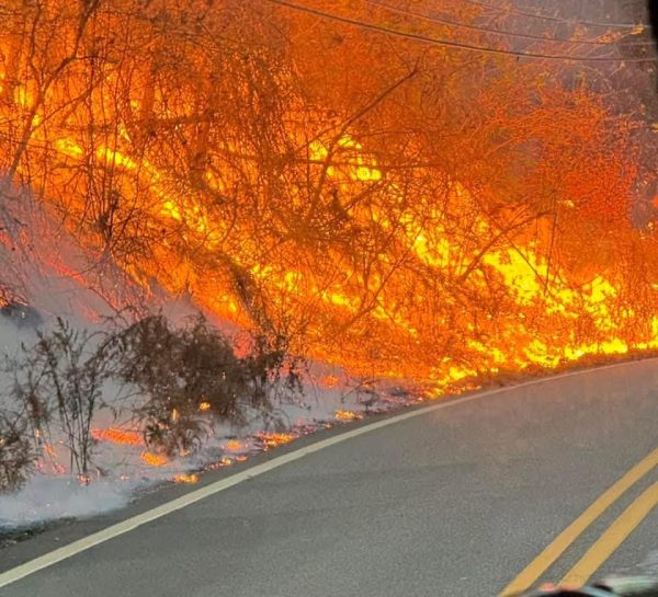 Jennings Creek Fire in West Milford