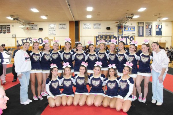 The Cheer team placed second in the Big North Championship, Girls Swim had a strong finish to their season, Girls Basketball team won their Bergen County Tournament