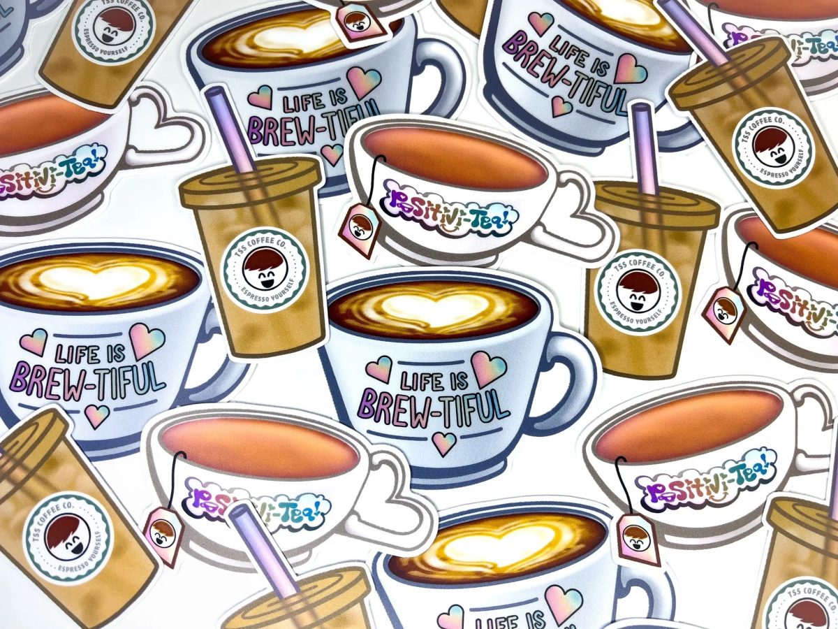 The Caffeinated Sticker Collection on the Sticker Spectrum